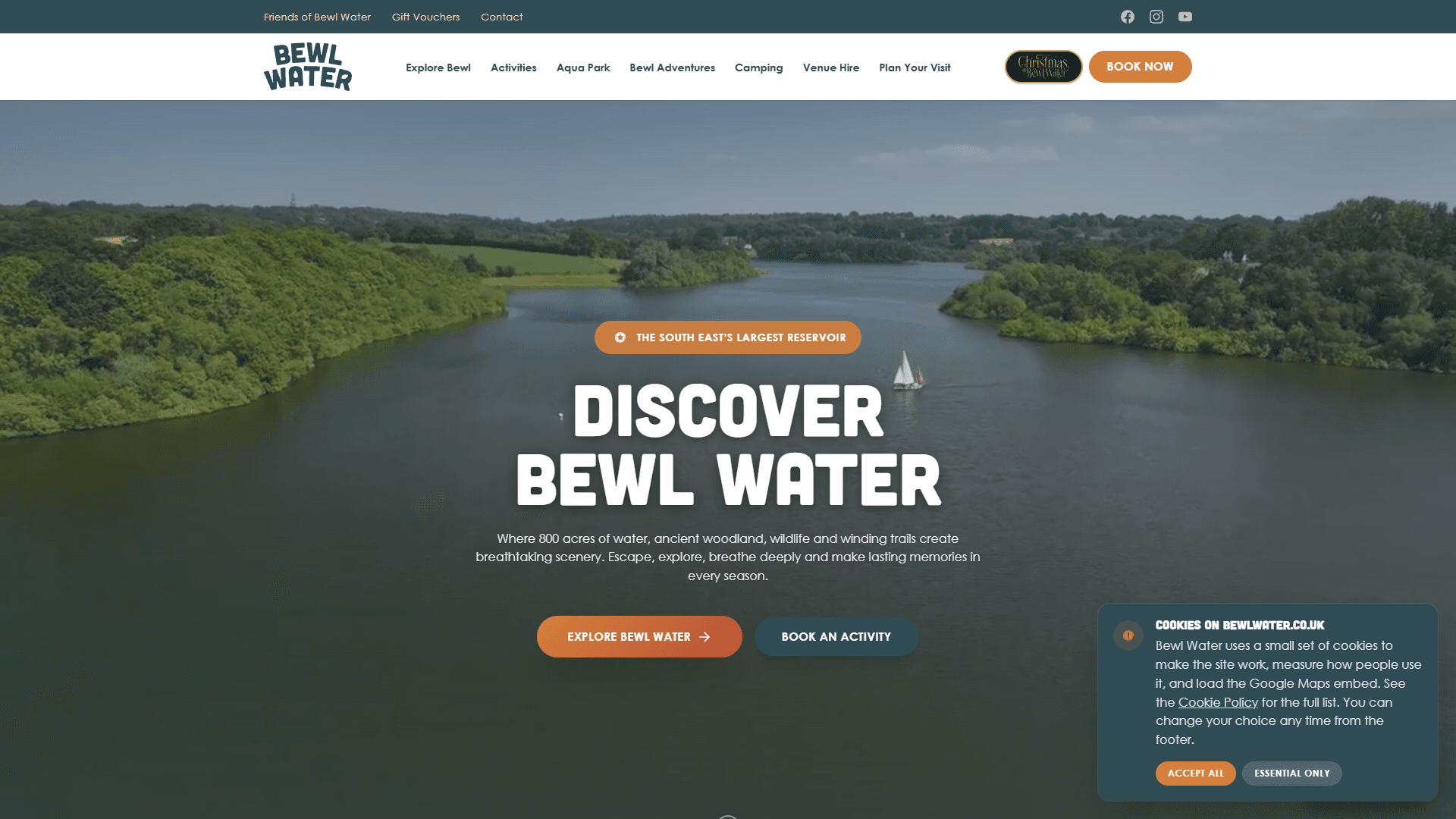 Bewl Water Outdoor Adventure Platform