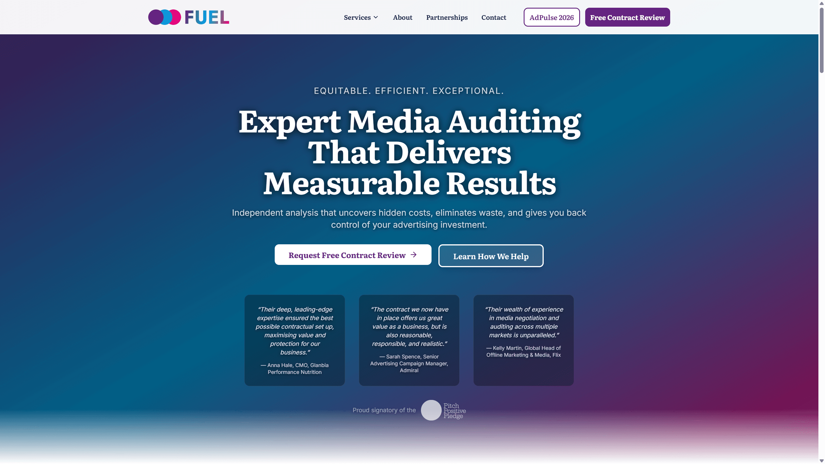 Fuel Media & Marketing Website